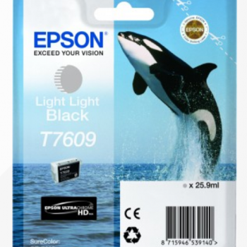 Epson Inkjet Cartridge Light Light Black C13T760940 Killer Whale