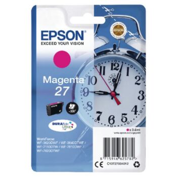 Epson Inkjet Cartridge Magenta 27 C13T270340 Alarm Clock