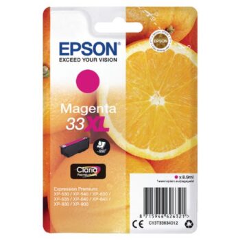 Epson Inkjet Cartridge Magenta 33XL C13T336340 Orange
