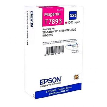 Epson Inkjet Cartridge Magenta C13T789340 T7893 XXL
