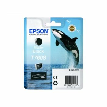 Epson Inkjet Cartridge Matte Black C13T760840 Killer Whale