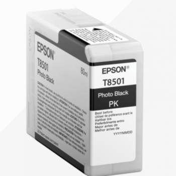 Epson Inkjet Cartridge Photo Black PK C13T850100 T8501