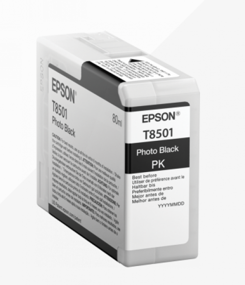 Epson Inkjet Cartridge Photo Black PK C13T850100 T8501