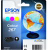 Epson Inkjet Cartridge TriColour 267 C13T267040 Globe