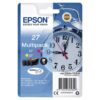 Epson Inkjet Cartridges Cyan / Magenta / Yellow 27 C13T27054012 Alarm Clock
