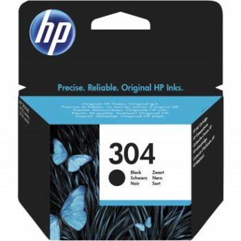 Hewlett Packard - HP Inkjet Cartridge Black 304 N9K06AE