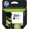 Hewlett Packard - HP Inkjet Cartridge Black 304XL N9K08AE