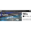 Hewlett Packard - HP Inkjet Cartridge Black 981A J3M71A