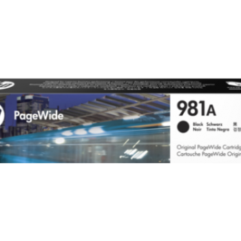 Hewlett Packard - HP Inkjet Cartridge Black 981A J3M71A