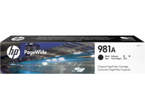 Hewlett Packard - HP Inkjet Cartridge Black 981A J3M71A