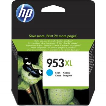 Hewlett Packard - HP Inkjet Cartridge Cyan 953XL F6U16AE