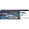 Hewlett Packard - HP Inkjet Cartridge Cyan 981A J3M68A