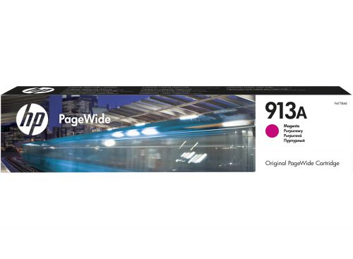 Hewlett Packard - HP Inkjet Cartridge Magenta 913A F6T78AE