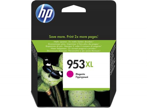 Hewlett Packard - HP Inkjet Cartridge Magenta 953XL F6U17AE