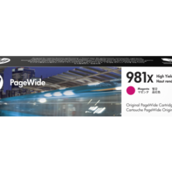 Hewlett Packard - HP Inkjet Cartridge Magenta 981X L0R10A