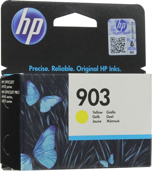 Hewlett Packard - HP Inkjet Cartridge Yellow 903 T6L95AE