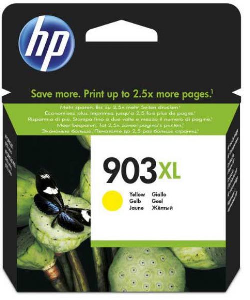 Hewlett Packard - HP Inkjet Cartridge Yellow 903XL T6M11AE