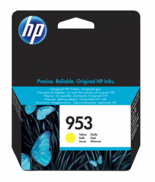 Hewlett Packard - HP Inkjet Cartridge Yellow 953 F6U14AE