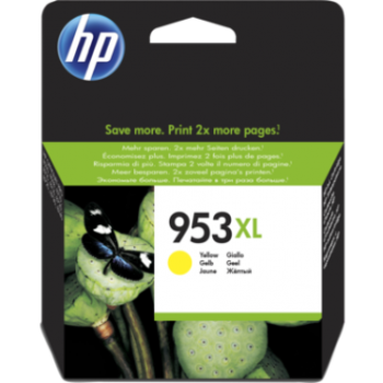 Hewlett Packard - HP Inkjet Cartridge Yellow 953XL F6U18AE