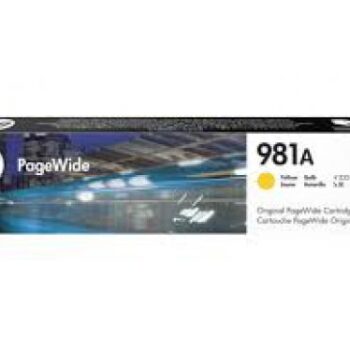 Hewlett Packard - HP Inkjet Cartridge Yellow 981A J3M70A