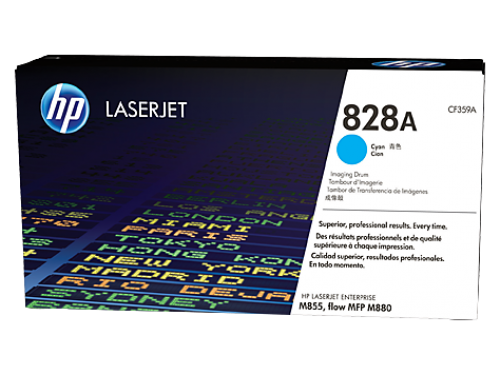 Hewlett Packard - HP Laser Imaging Drum Unit Cyan 828A CF359A