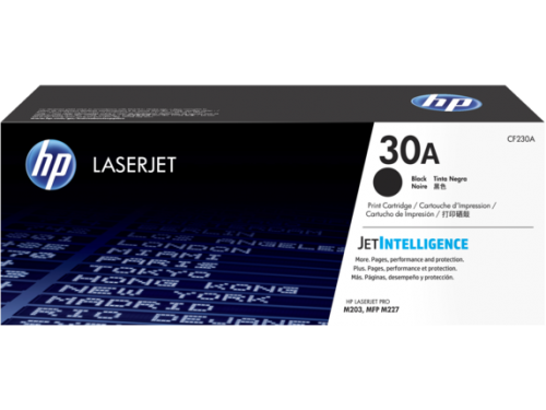 Hewlett Packard - HP Laser Toner Cartridge Black 30A CF230A