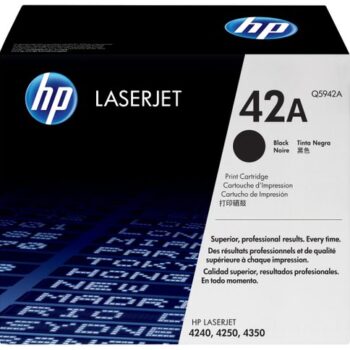 Hewlett Packard - HP Laser Toner Cartridge Black 42A Q5942A
