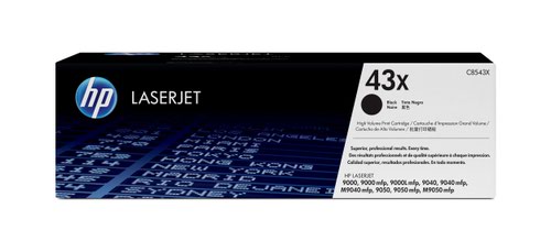 Hewlett Packard - HP Laser Toner Cartridge Black 43X C8543X