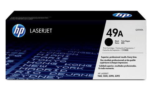 Hewlett Packard - HP Laser Toner Cartridge Black 49A Q5949A