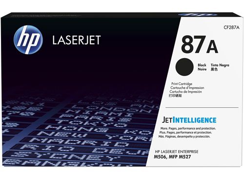 Hewlett Packard - HP Laser Toner Cartridge Black 87A CF287A