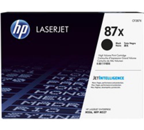 Hewlett Packard - HP Laser Toner Cartridge Black 87X CF287X