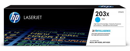 Hewlett Packard - HP Laser Toner Cartridge Cyan 203X CF541X