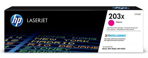 Hewlett Packard - HP Laser Toner Cartridge Magenta 203X CF543X