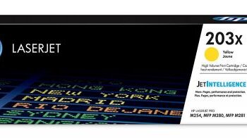 Hewlett Packard - HP Laser Toner Cartridge Yellow 203X CF542X
