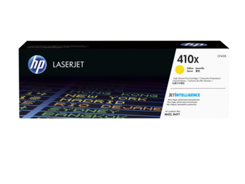 Hewlett Packard - HP Laser Toner Cartridge Yellow 410X CF412X
