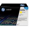 Hewlett Packard - HP Laser Toner Cartridge Yellow 643A Q5952A
