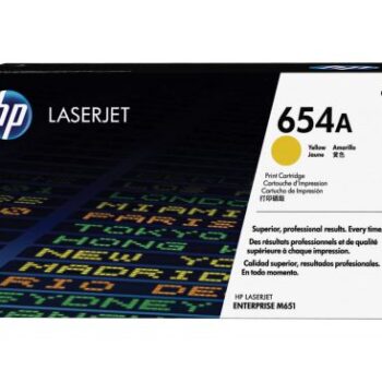 Hewlett Packard - HP Laser Toner Cartridge Yellow 654A CF332A