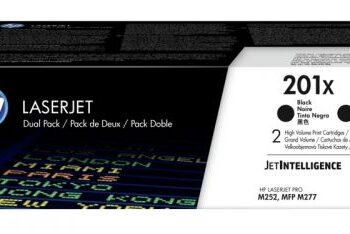 Hewlett Packard - HP Laser Toner Cartridges Black 201X CF400XD - Twin Pack