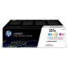 Hewlett Packard - HP Laser Toner Cyan / Magenta / Yellow 201X CF253XM