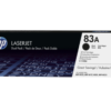 Hewlett Packard Laser Toner Cartridges HP Black 83A CF283AD Twin Pack