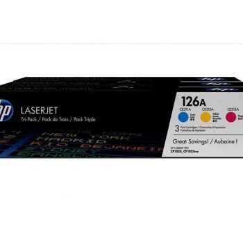 Hewlett Packard Laser Toner HP Cyan / Magenta / Yellow 126A CF341A