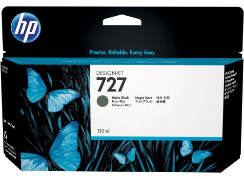 HP 727 Matte Black Ink Cartridge B3P22A