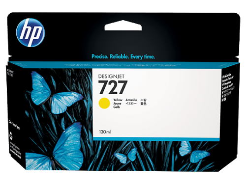 HP 727 Yellow Ink Cartridge B3P21A