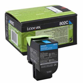 Lexmark Laser Toner Cartridge Return Program Cyan 80C20C0