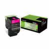 Lexmark Laser Toner Cartridge Return Program Magenta 70C20M00