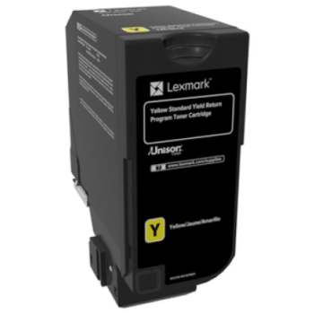 Lexmark Laser Toner Cartridge Return Program Yellow 74C2SY0