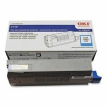 OKI Laser Toner Cartridge Cyan 44318607