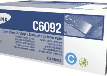 Samsung Laser Toner Cartridge Cyan CLT-C6092S/ELS SU082A