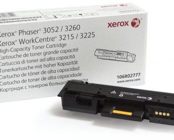 Xerox Laser Toner Cartridge Black 106R02777