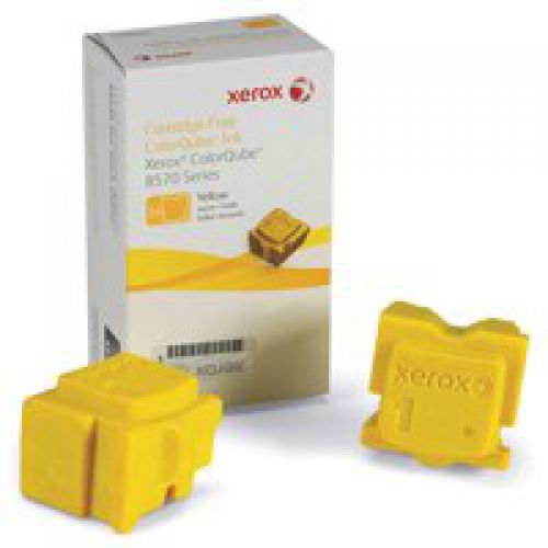 Xerox Laser Wax Sticks - 2 Yellow 108R00933